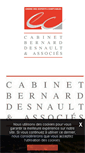 Mobile Screenshot of cabinetdesnault.fr